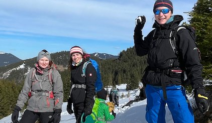 Schneeballschlacht und Rodelspaß, Bild: Richeza Herrmann
