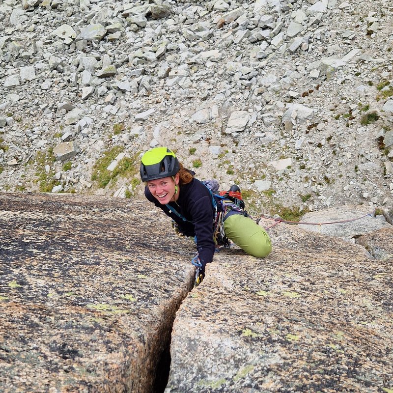 Beim Klettern